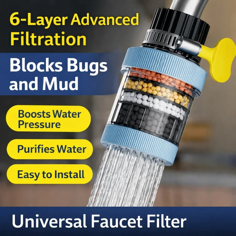 PureFlow™ 6-Layer Faucet Filter