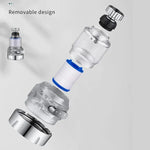 360 Rotating Water Purifier Filter Tap Universal For Kitchen Bathroom Shower Household Filter PP Cotton High Density